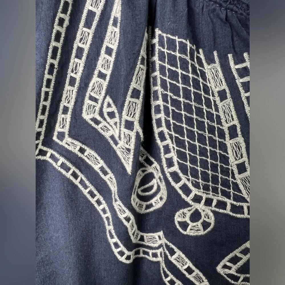 Sonoma Life + Style Embroidered Boho Top - Picture 5 of 11